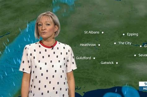 Weather Girl Suffers Wardrobe Malfunction On Live TV